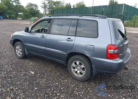 2004 Toyota Highlander V6 from USA, damaged, VIN JTEEP21A440042595